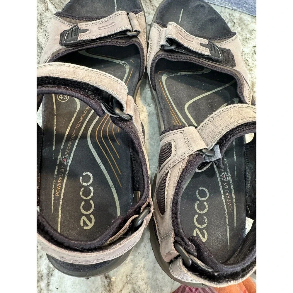 ECCO‎ Off-road performance sandals size 45/US 12 Atmosphere Ice Black